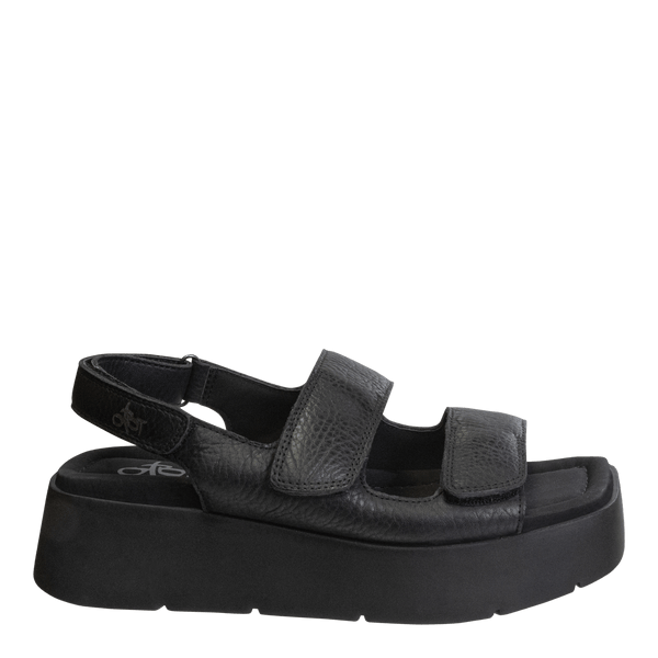 Otbt ASSIMILATE In BLACK Platform Sandals