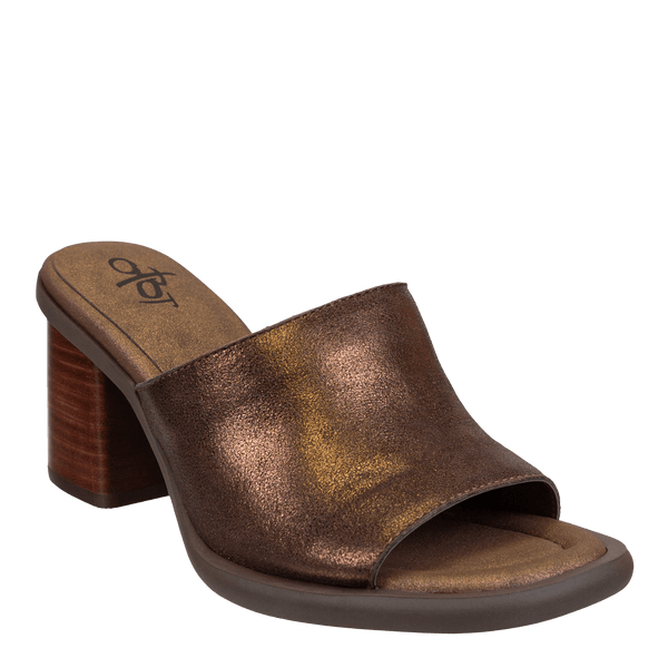 Otbt BRAVURA In DARK BRONZE Heeled Sandals