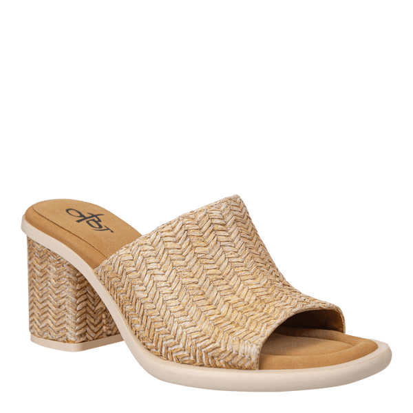 Otbt BRAVURA In RAFFIA Heeled Sandals