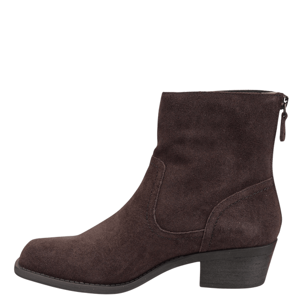 Otbt HOMESTEAD In COFFEE Heeled Ankle Boots