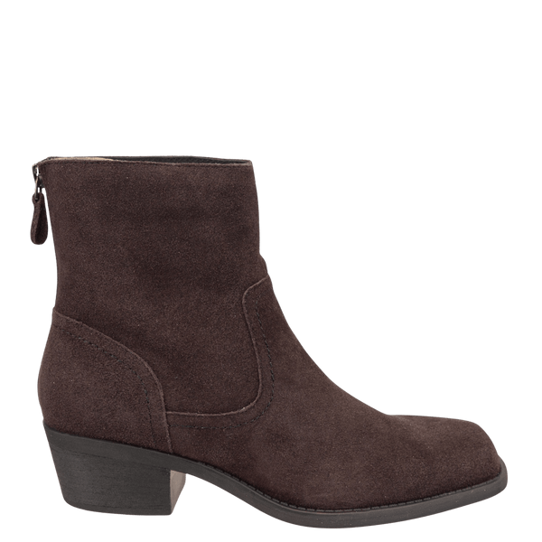 Otbt HOMESTEAD In COFFEE Heeled Ankle Boots