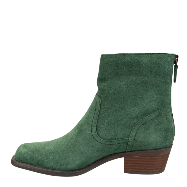 Otbt HOMESTEAD In DARK GREEN Heeled Ankle Boots