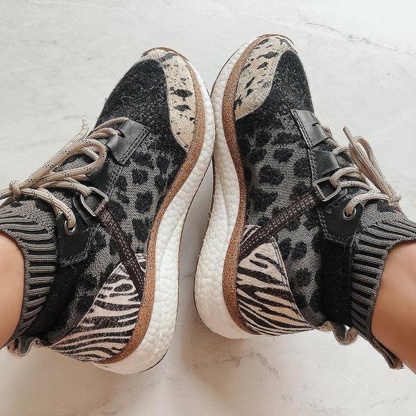 otbt HYBRID in ANIMAL PRINT High Top Sneakers