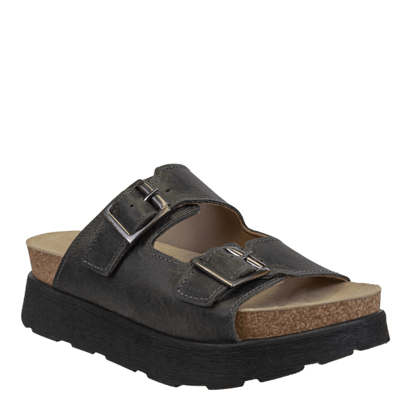 otbt MODULINK in BLACK Platform Sandals