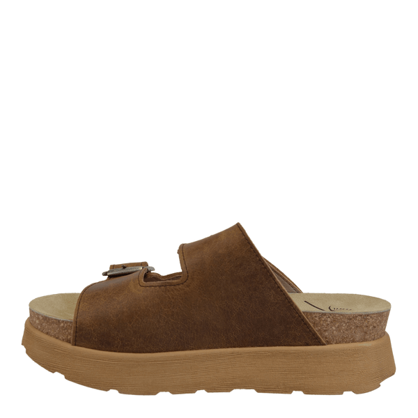 Otbt MODULINK In BROWN Platform Sandals