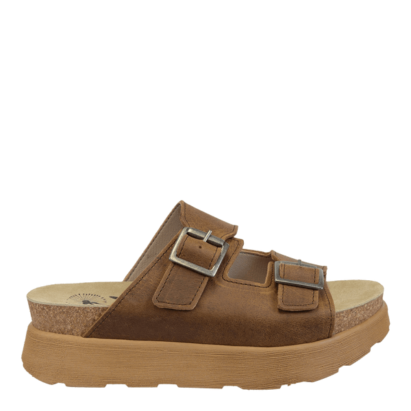 Otbt MODULINK In BROWN Platform Sandals