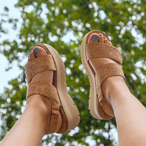 otbt MONTANE in CORK Platform Sandals