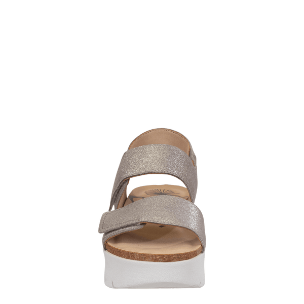 Otbt MONTANE In SILVER Platform Sandals