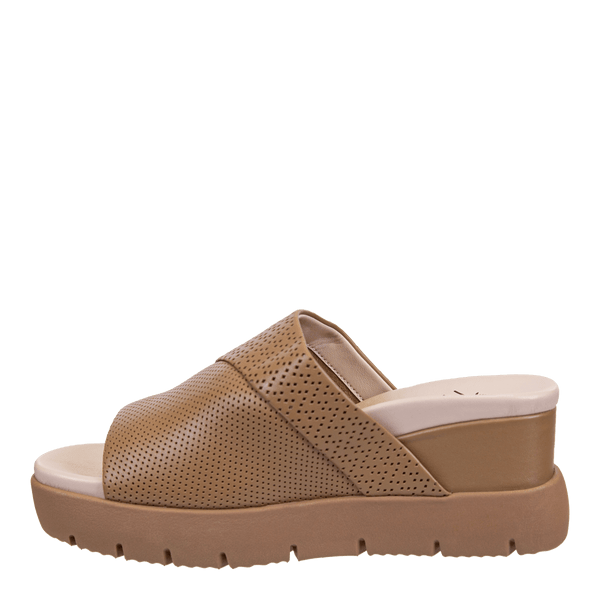 Otbt NORM In BROWN Wedge Sandals