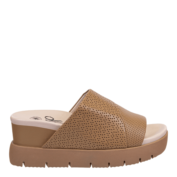 Otbt NORM In BROWN Wedge Sandals