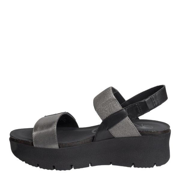 Otbt NOVA In BLACK Platform Sandals