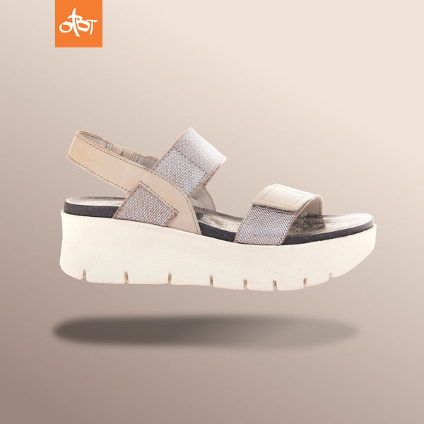 Otbt NOVA In SILVER Platform Sandals