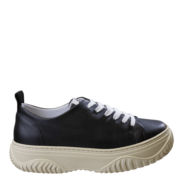 Otbt PANGEA In BLACK Court Sneakers