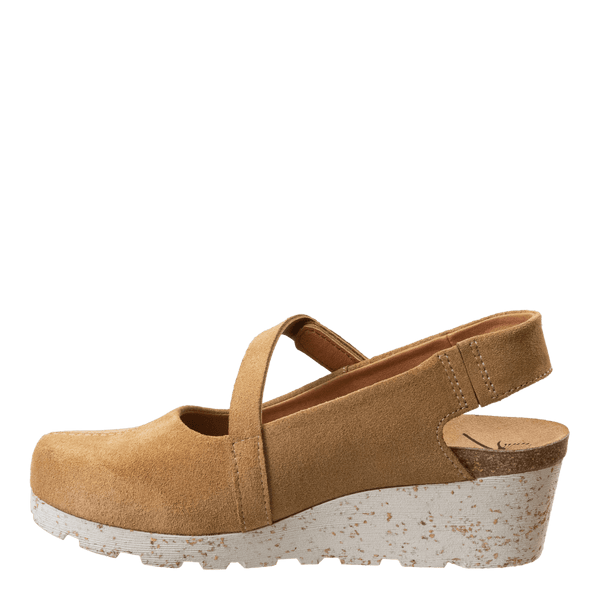 Otbt PROG In BEIGE Wedge Clogs