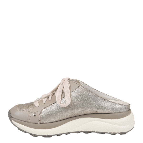 Otbt SWIFTSTEP In GREY SILVER Backless Sneakers
