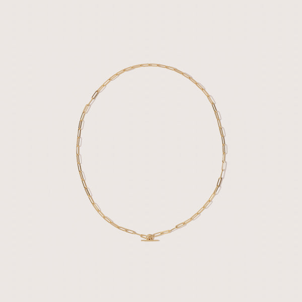otiumberg Long Love Link Necklace 14kt Gold Vermeil