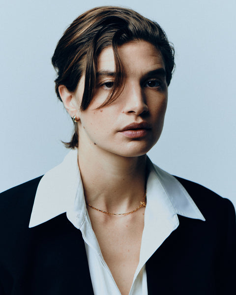 Otiumberg Mini Love Link Necklace 14kt Gold Vermeil