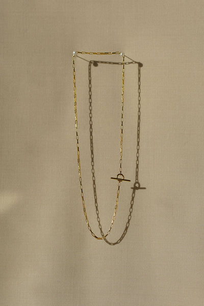 Otiumberg Mini Love Link Necklace 14kt Gold Vermeil