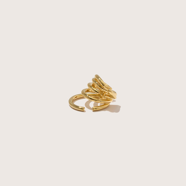 otiumberg Chaos Ear Cuff 14kt Gold Vermeil