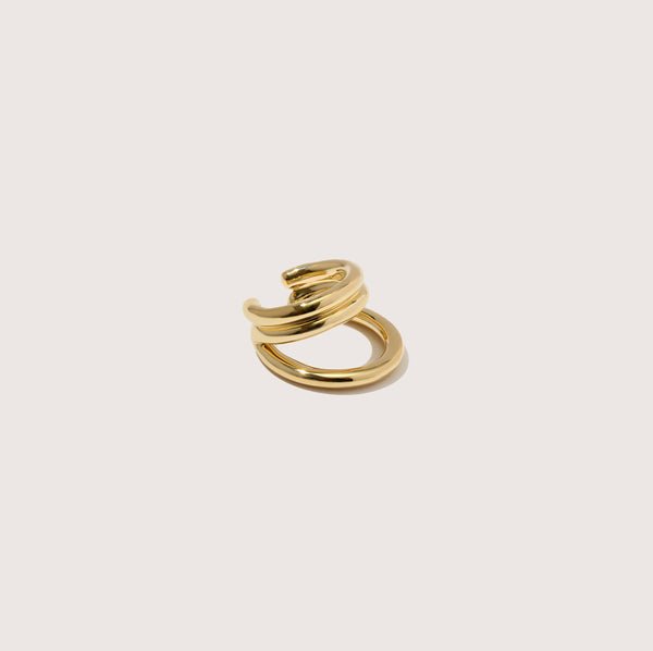 otiumberg Concero Ear Cuff 14kt Gold Vermeil