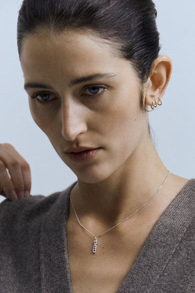 Otiumberg Diamond Mini Oval Hoops 9kt Solid Gold