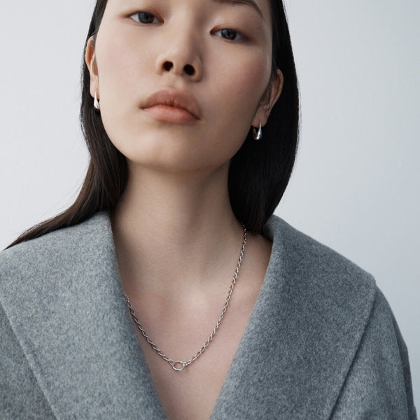 Otiumberg Eternal Link Up Necklace Sterling Silver