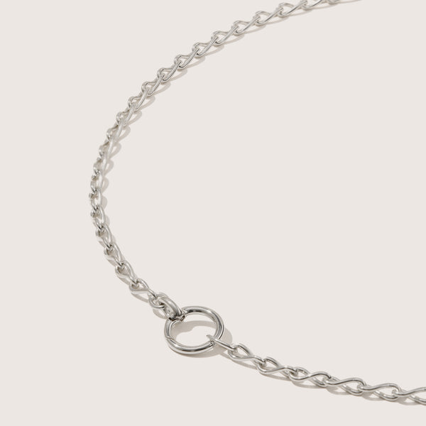 otiumberg Eternal Link Up Necklace Sterling Silver