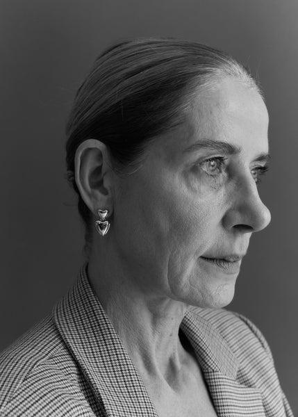 Otiumberg Heart Earrings 14kt Gold Vermeil