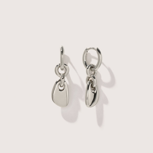 otiumberg Lapillus Drop Earrings Sterling Silver