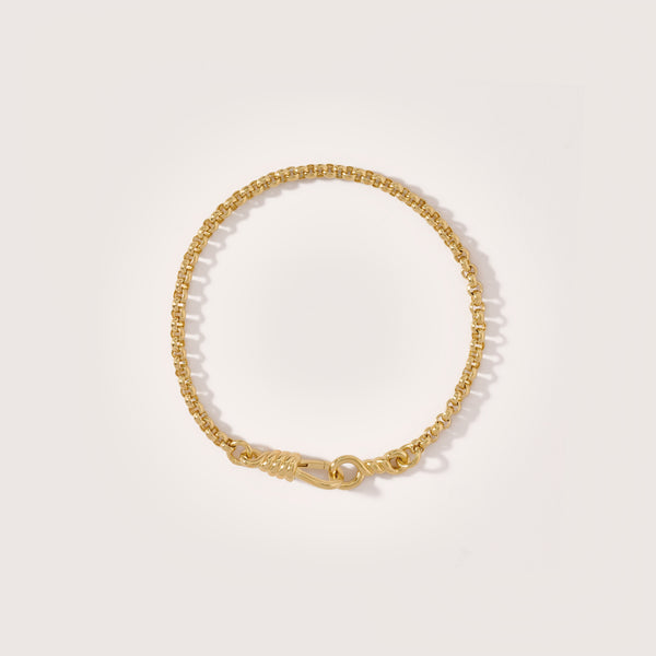 Otiumberg Locked Bracelet 14kt Gold Vermeil