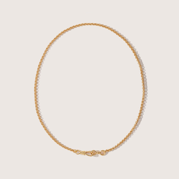 Otiumberg Locked Necklace 14kt Gold Vermeil