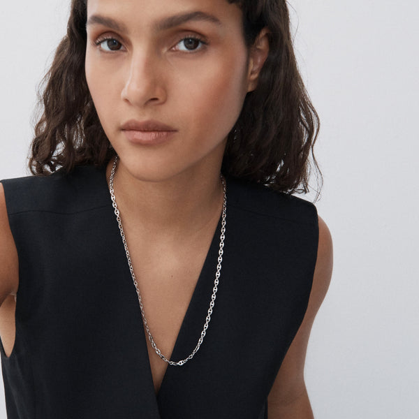 Otiumberg Long Heirloom Chain Sterling Silver