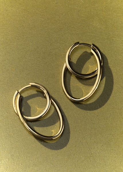 Otiumberg Loom Earrings 14kt Gold Vermeil