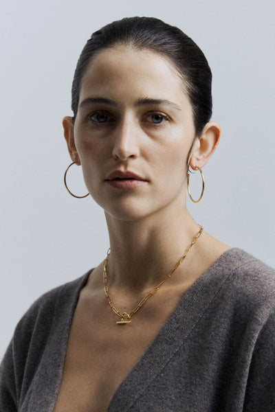 Otiumberg Love Link Necklace 14kt Gold Vermeil