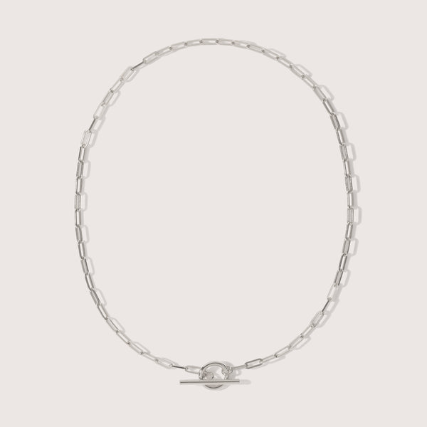 otiumberg Love Link Necklace Sterling Silver