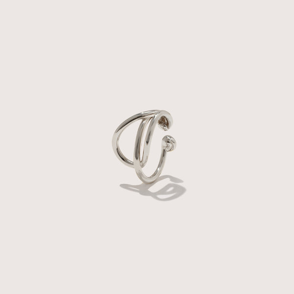 otiumberg Lower Lobe Ear Cuff Sterling Silver