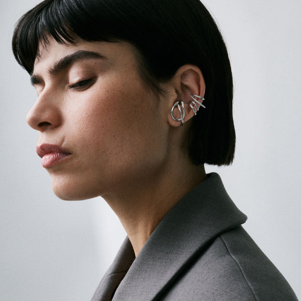 otiumberg Lower Lobe Edit - Set 1 Sterling Silver