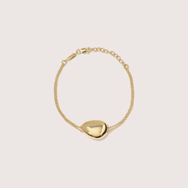 otiumberg Pebble Bracelet 14kt Gold Vermeil