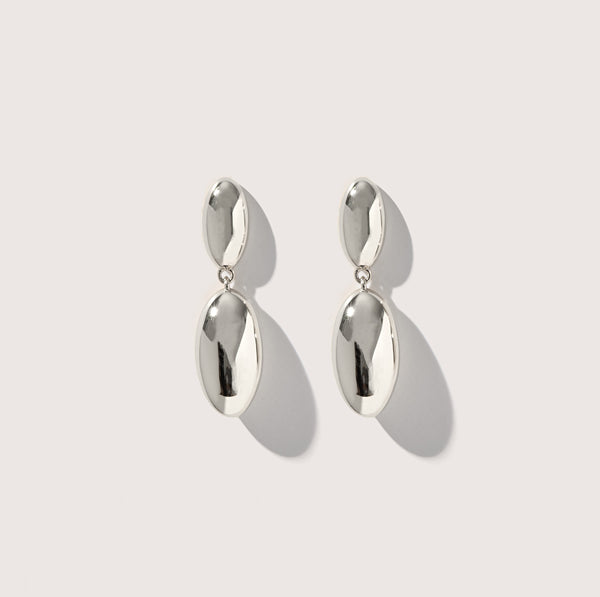 otiumberg Pebble Drop Earrings Sterling Silver