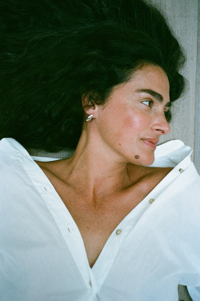 Otiumberg Pebble Earrings Sterling Silver