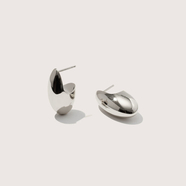 otiumberg Pebble Earrings Sterling Silver