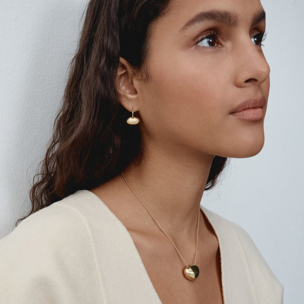 Otiumberg Pebble Necklace 14kt Gold Vermeil