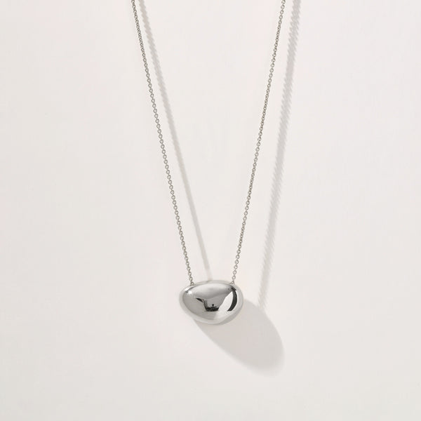 otiumberg Pebble Necklace Sterling Silver
