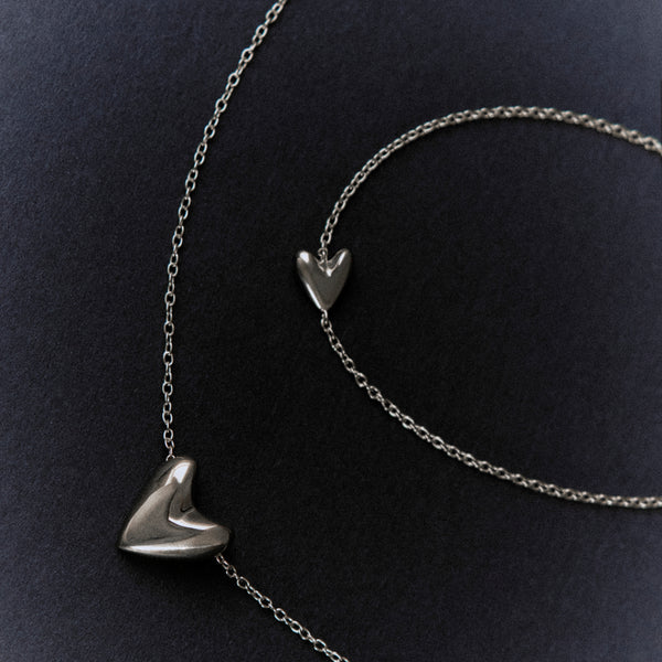 Otiumberg Roscida Heart Bracelet Sterling Silver