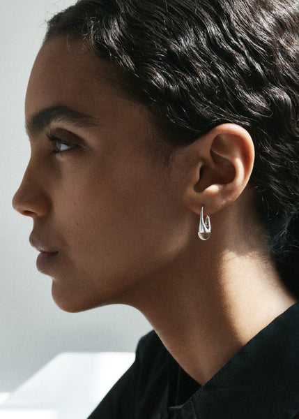 Otiumberg Roscida Quartz Earrings Sterling Silver