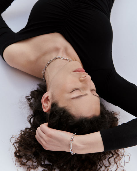 Otiumberg Signature Arena Bracelet Sterling Silver