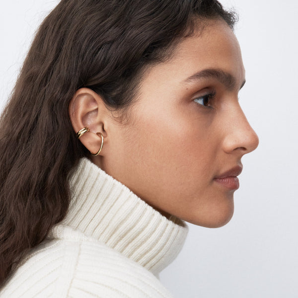 Otiumberg Sonder Cuff 14kt Gold Vermeil