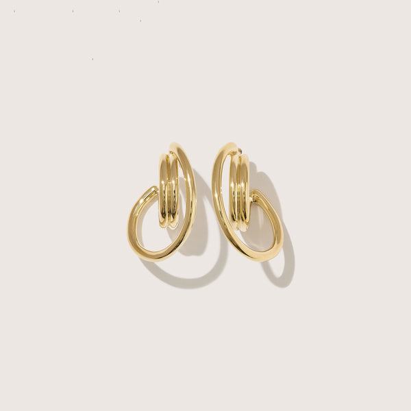 Otiumberg Sonder Hoops 14kt Gold Vermeil
