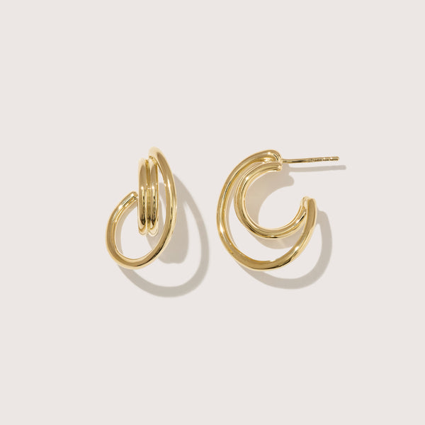 otiumberg Sonder Hoops 14kt Gold Vermeil