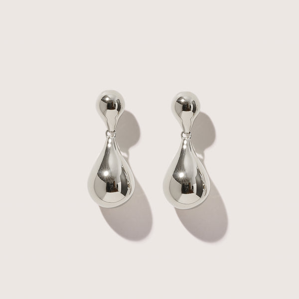 otiumberg Stilla Duo Earrings Sterling Silver
